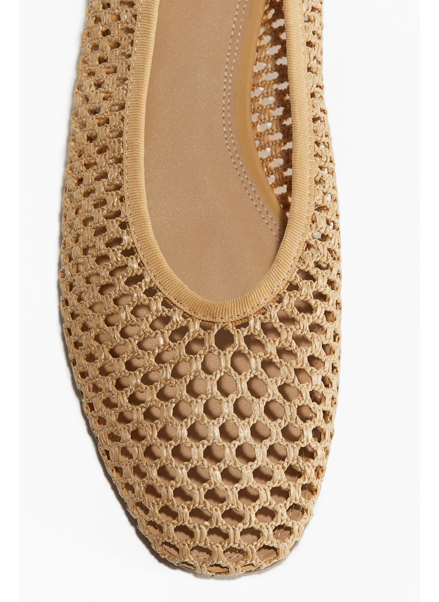 اتش اند ام Braided Ballet Pumps
