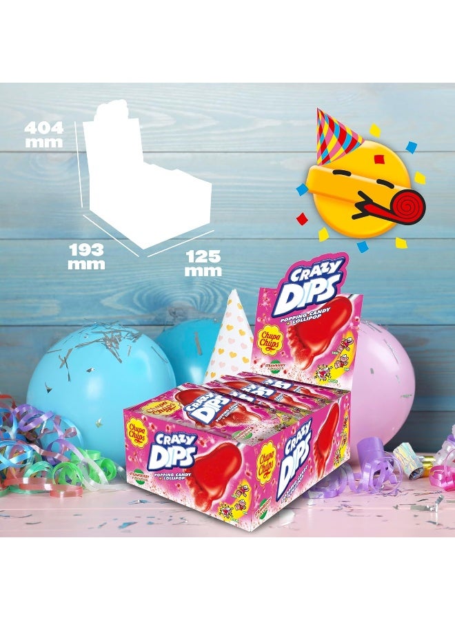 Chupa Chups Crazy Dip "Strawberry" 11.85OZ/336G - Image 3