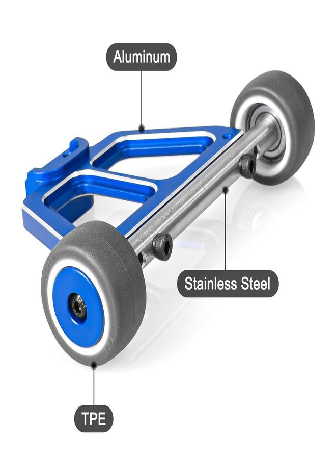 LRFHL RC Wheelie Bar Blue Wheelie Bar Upgrade Parts for 1/16 Traxxas Mini Maxx BL-2s 107154-1 Mini XRT VXL-3S 108076-1 Mini Slash RC Car - Image 3