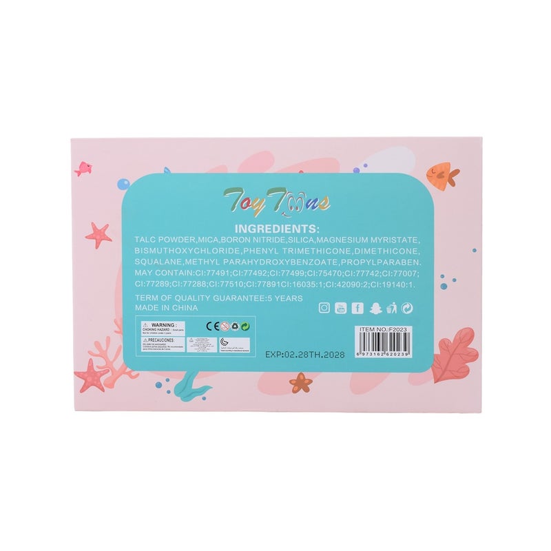 علبة مكياج للبنات حورية البحر و المجوهرات 2 في 1 - F2023 - Image 2