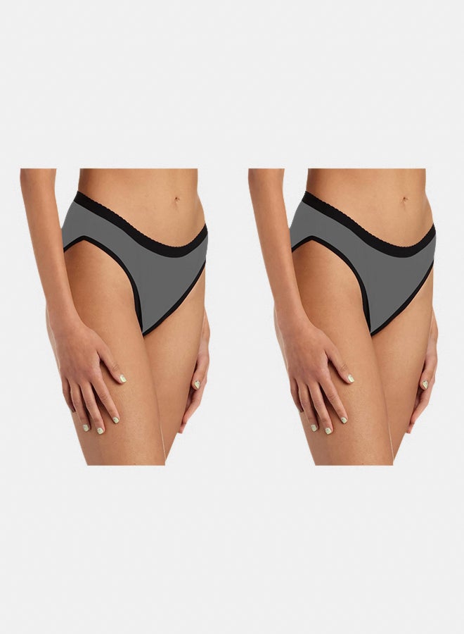 Dahab Cotton Set Of 2 Pieces Underwear Bikini For Women - Image 1