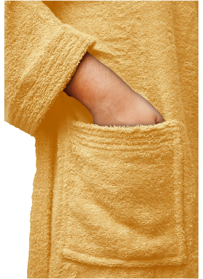 Bliss Casa Unisex Hooded Bathrobe - 100% Cotton, Super Soft, Highly Absorbent Bathrobes For Women & Men- Perfect for Everyday Use