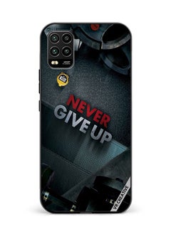 VR CREATIVE Protective Case Cover For Xiaomi Mi 10 Lite 5G Never Give Up Design Multicolour  - Image 1