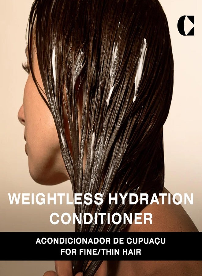 Ceremonia Weightless Hydration Conditioner with Vegan Keratin, Cupuaçu Butter & Castor Oil for Fine/Thin Hair, 8.45 Fl Oz | 250 mL - Image 2