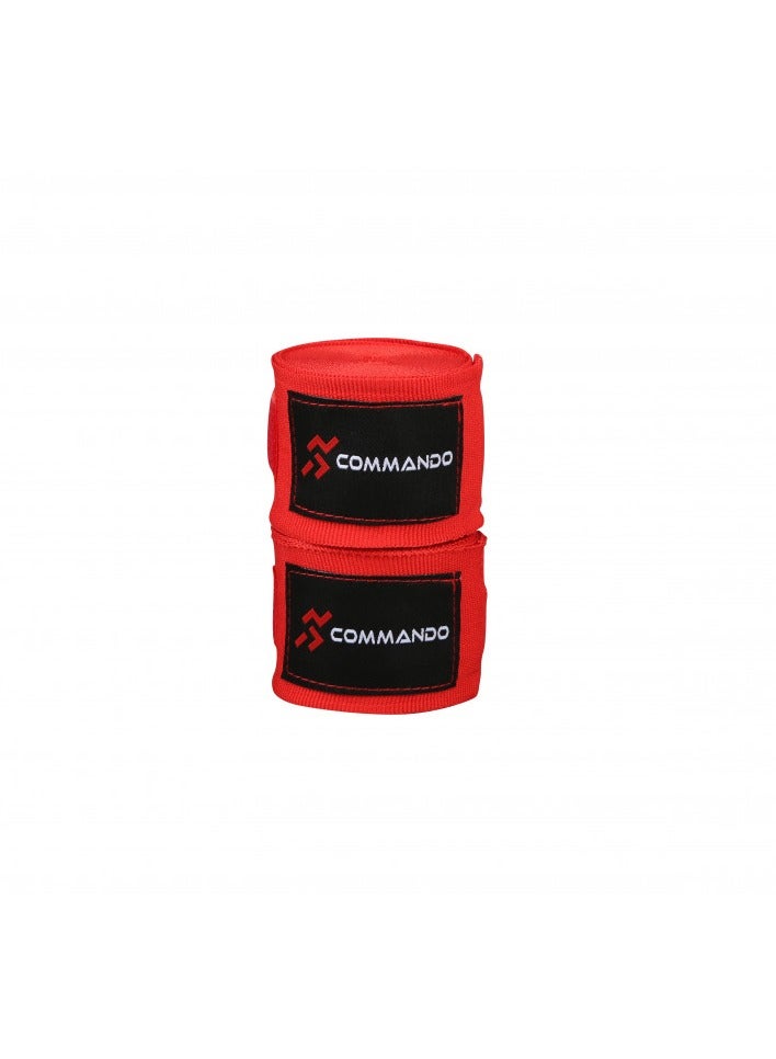 COMMANDO Boxing Hand Wrap 4 Meter Length Protective Bandage for Training and Everyday Use - Image 2