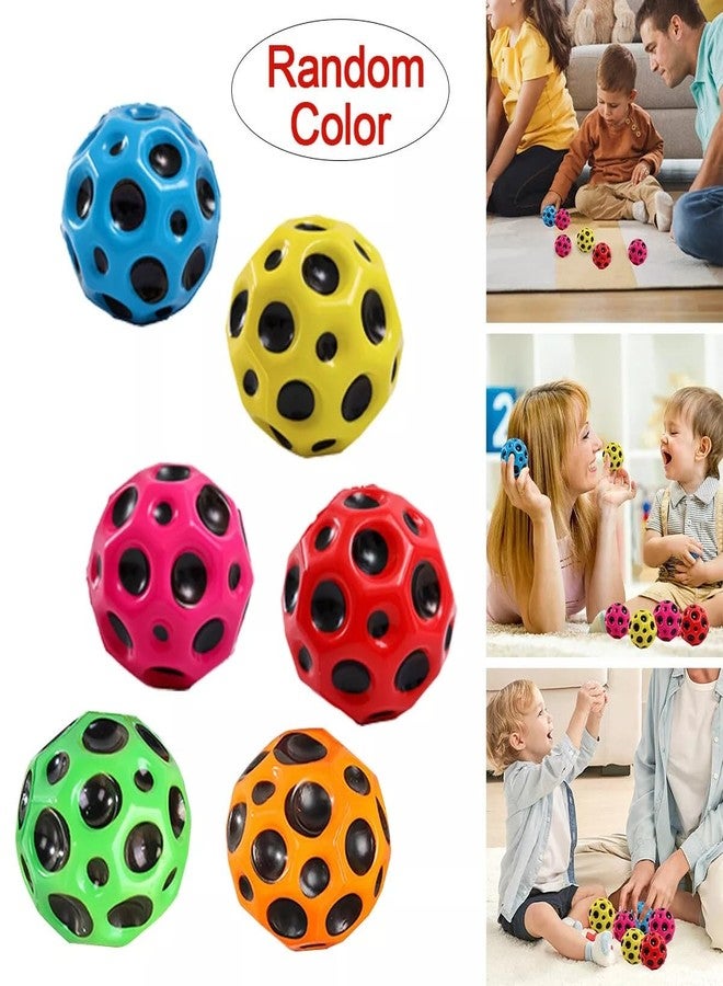Crazy Buy Super High Bouncing Balls Pack of 4, Super Hot Moon Ball, and Space Balls for Kids and Adults Sports Training Ball (Multicolor) - Image 3