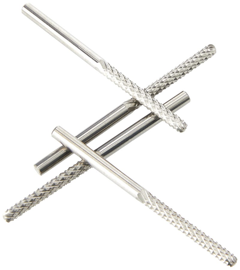 Rotozip Roto Zip TC4 1/8-Inch Tile-Cutting Carbide Zip Bits, 4-Pack, Silver - Image 1