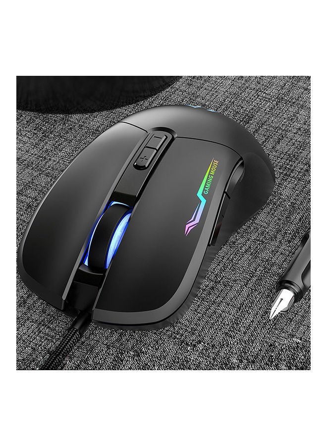 NIBEMINENT Wired RGB Gaming Mouse With 4 Adjustable DPI Level  - Image 5