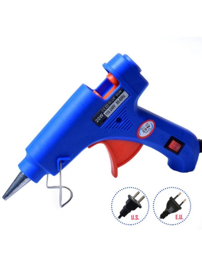 Mini 20w Melt Glue Gun for Sealing Wax Stick Professional High Temp Heater Hot Glue Gun Repair Heat Tool Fit 7mm Glue Sticks
