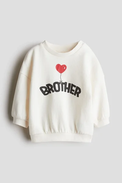 H&M Print-Motif Sweatshirt