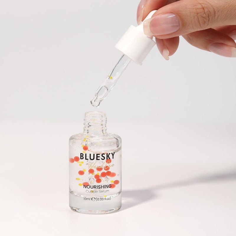 Bluesky Cuticle Serum for Nails Active Hyaluronic Acid Nourishing Dry Skin Hydrating Healthy Nails Essential Nail Care 10ml - Image 4