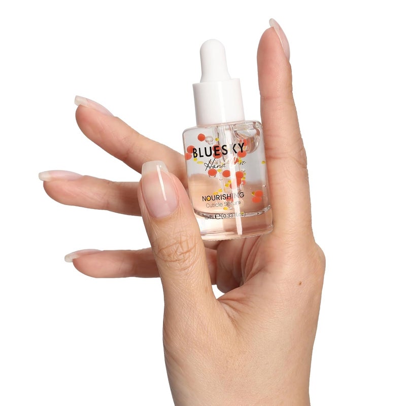 Bluesky Cuticle Serum for Nails Active Hyaluronic Acid Nourishing Dry Skin Hydrating Healthy Nails Essential Nail Care 10ml - Image 5