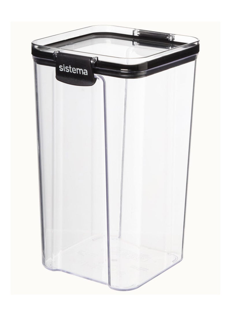 sistema - Sistema 1.3L Tritan Square: Leakproof Food Storage - Microwave, Fridge & Top Rack Dishwasher Safe - ( BPA-Free)
, Made In New Zealand - Image 1
