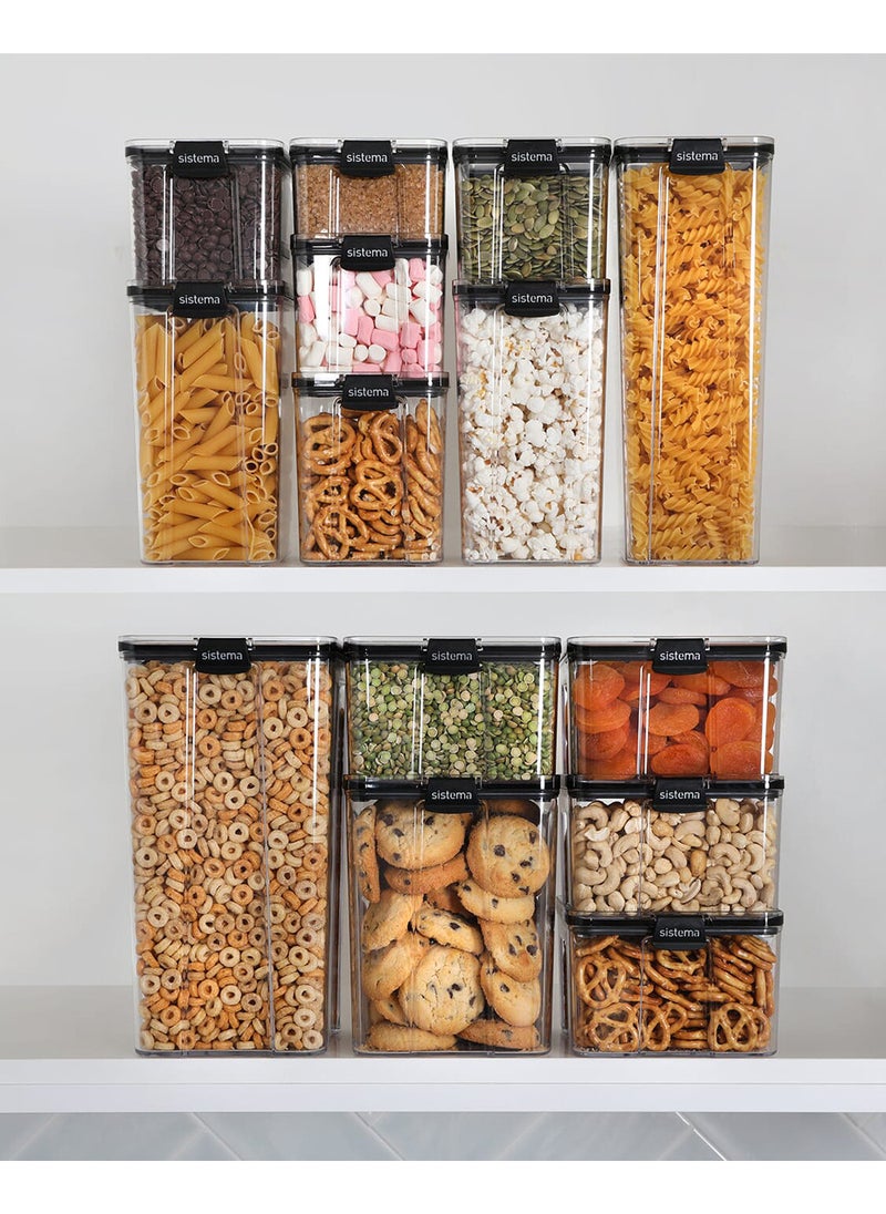 sistema - Sistema 1.3L Tritan Square: Leakproof Food Storage - Microwave, Fridge & Top Rack Dishwasher Safe - ( BPA-Free)
, Made In New Zealand - Image 1