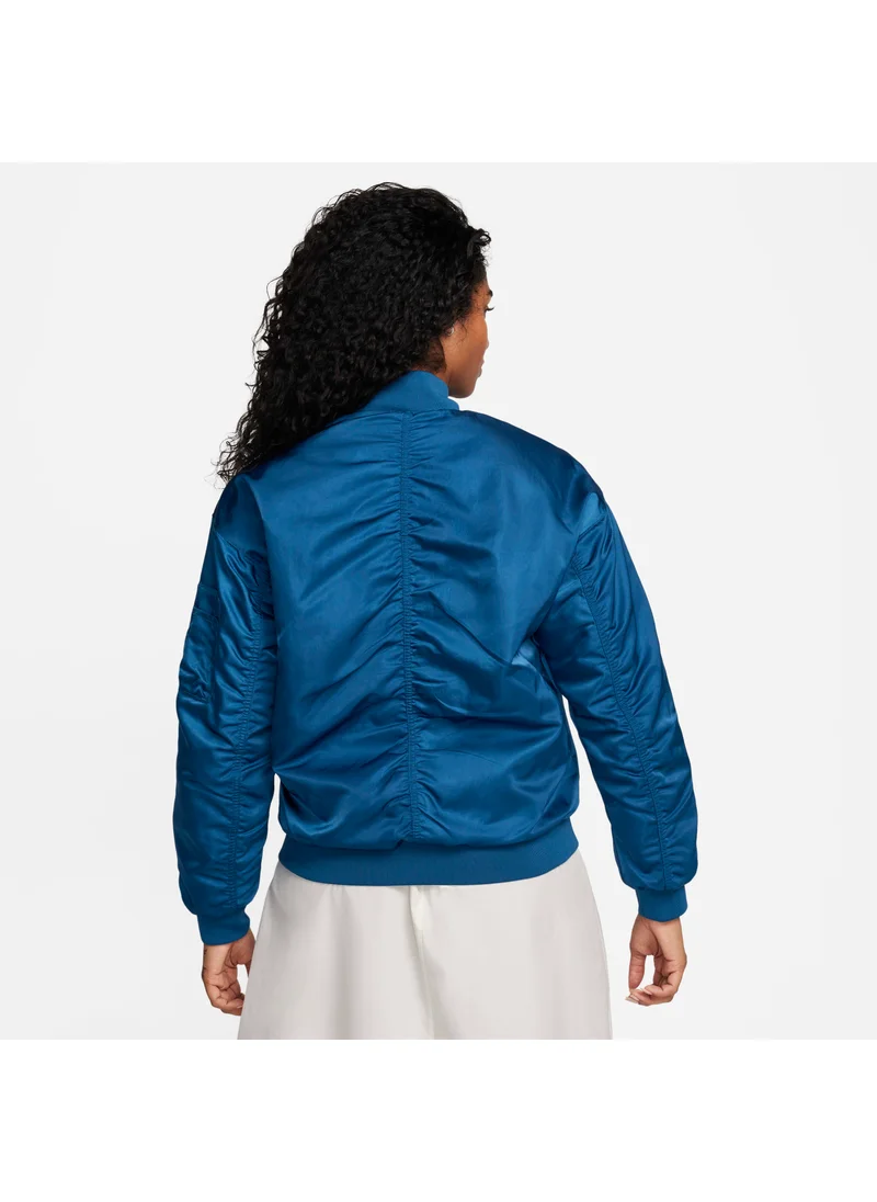 Nike Women's Sportswear Reversible Varsity Bomber Jacket