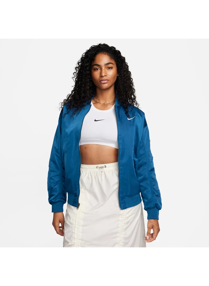 Nike Women's Sportswear Reversible Varsity Bomber Jacket