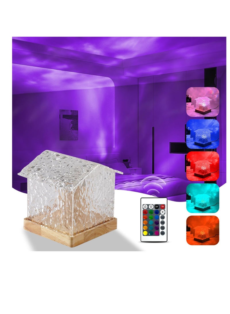 Excefore Galaxy Projector Light for Bedroom, Ocean Wave Sensory Light with 16 Colors, Romantic Visual Mood Lighting Lamp, Ceiling Projector Night Light for Bedroom/Party/Game Rooms, for Teen Gifts - Image 1