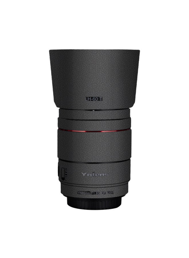 Loquat Walking Donkey Is Suitable For Yongnuo 85mmF1.8s For Sony Mouth Generation Lens Protection Film Sticker Color Change-Color:Nordic Triangle Black - Image 5