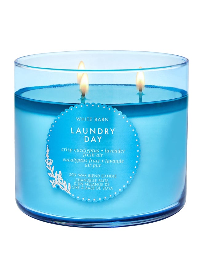 Bath & Body Works Laundry Day 3-Wick Candle 