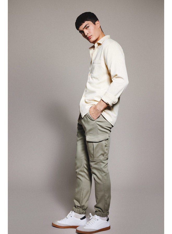 DeFacto Man Jogger - Standart Fit Woven Trousers  - Image 3