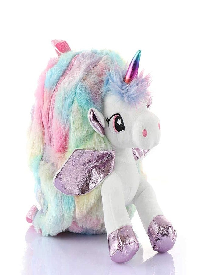 JAPSI Unicorn Backpack For Kids Girls | Toddler Backpack For Boys | School Backpack For Kids | Pre School Bag For Kids | Sequin Bags For Girls Kids | Multicolor - Image 3