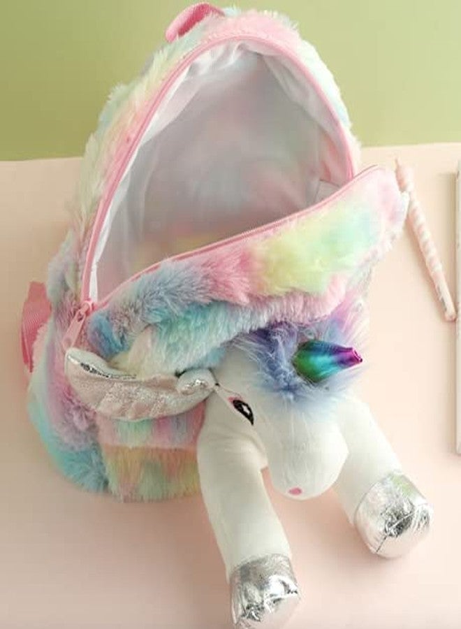 JAPSI Unicorn Backpack For Kids Girls | Toddler Backpack For Boys | School Backpack For Kids | Pre School Bag For Kids | Sequin Bags For Girls Kids | Multicolor - Image 4