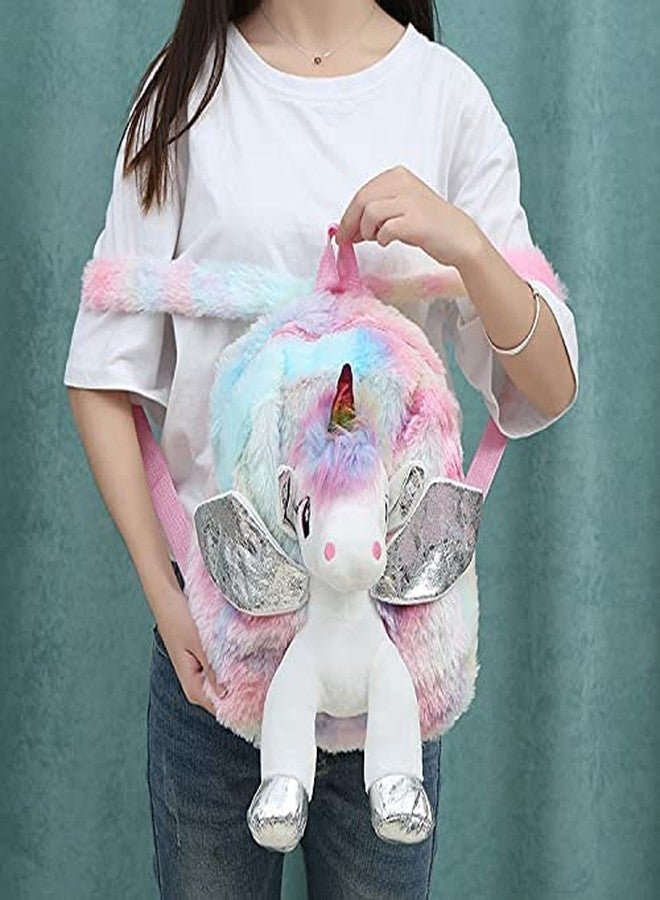 JAPSI Unicorn Backpack For Kids Girls | Toddler Backpack For Boys | School Backpack For Kids | Pre School Bag For Kids | Sequin Bags For Girls Kids | Multicolor - Image 5