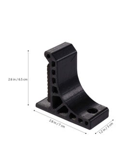 1 Pair Wall Mount Bow Rack Recurve Display Hanger Adhesive Storage Stand Plastic Archery Rest Bracket with Screw for Black - pzsku/ZA4BECDA272D75D421F32Z/45/_/1671026527/5d615415-b5cd-4599-8472-58be9209bda9