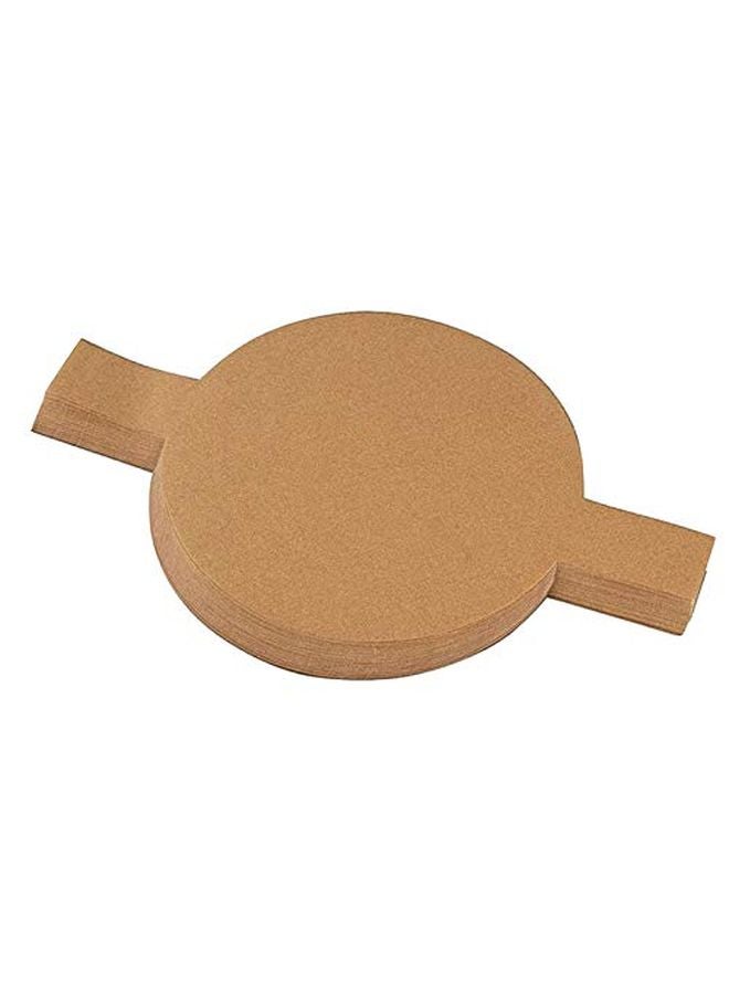 6 Inch Precut Round Cake Pan Liners 100 Pcs Non Stick Parchment Paper With Lift Tabs - Image 2