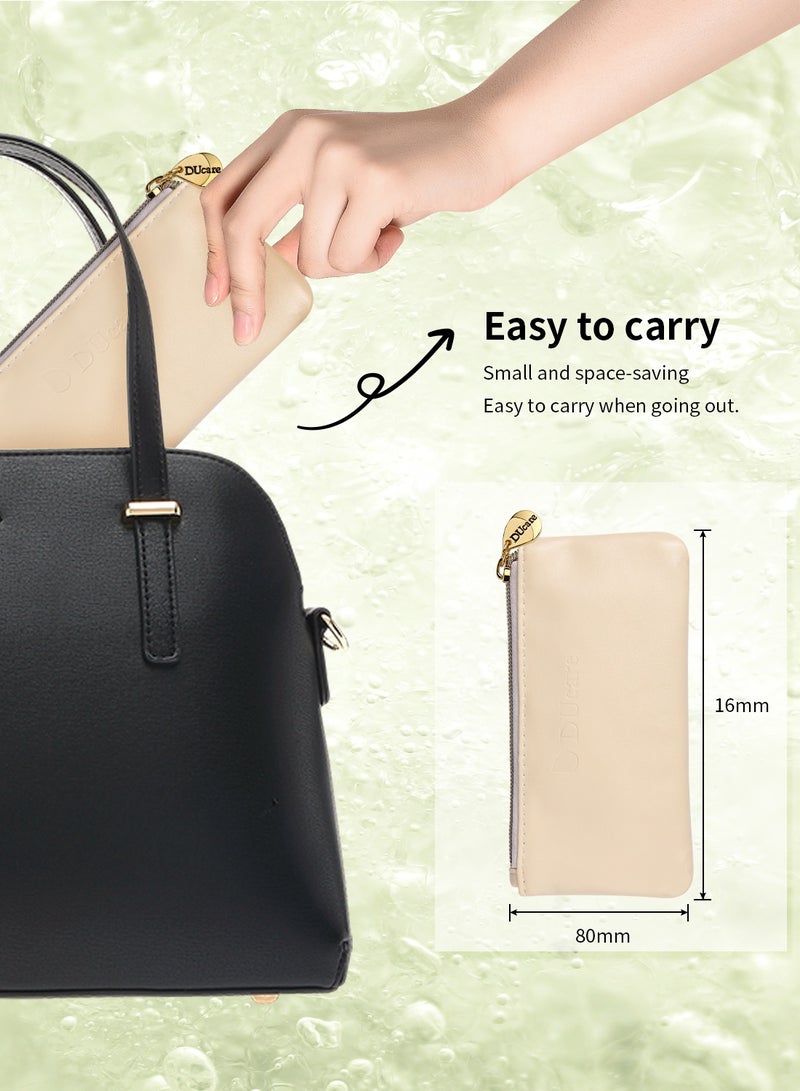 دي يو كير طقم فرش سفر ٥ قطع - فرش كابوكي مصغّرة بحقيبة خضراء - Image 4