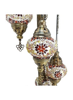 Antique Museum TURKISH HANDMADE CHANDELIER 7 IN1 STANDING LAMP GLASSCUT WORK-AFT219  - Image 4