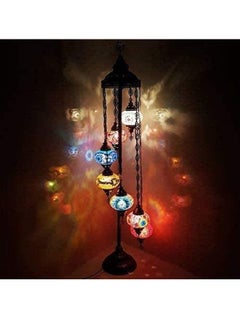 Antique Museum TURKISH HANDMADE CHANDELIER 7 IN1 STANDING LAMP GLASSCUT WORK-AFT219  - Image 1