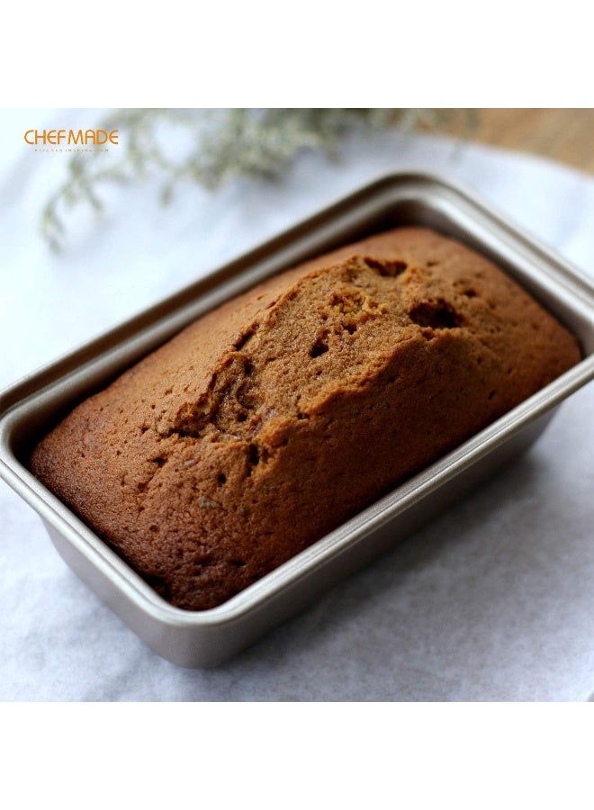 chefmade قالب خبز مصغر غير لاصق CHEFMADE Wk9023-4 (4 قطع) - Image 3