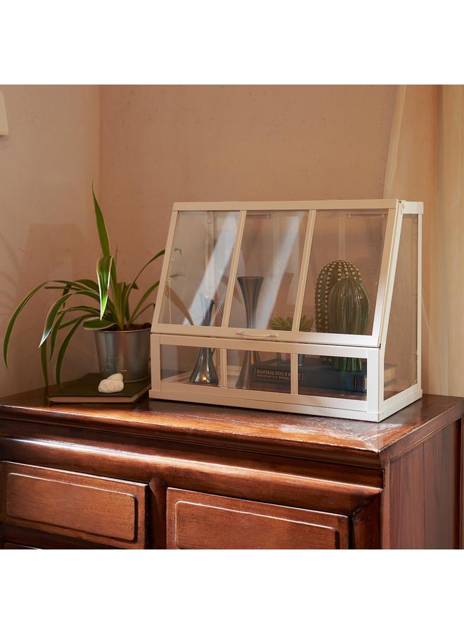 Zaboon Greenhouse, in/outdoor/white, 45 cm - Image 4