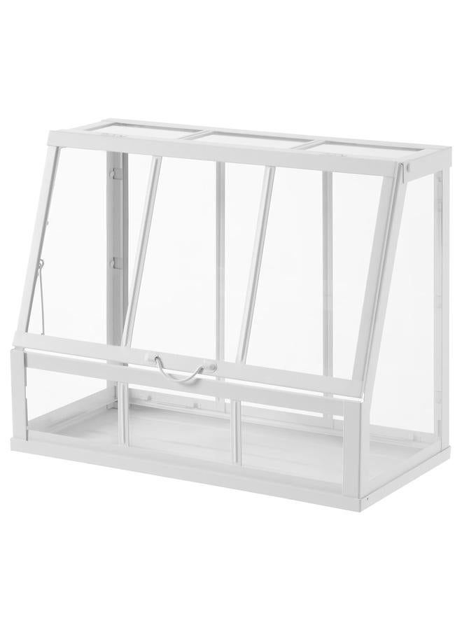 Zaboon Greenhouse, in/outdoor/white, 45 cm - Image 1
