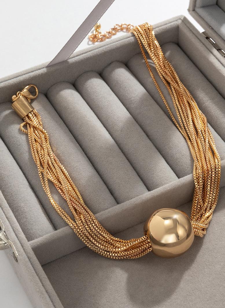 اللون الصامد حبة مجوهرات رمادي - Image 4