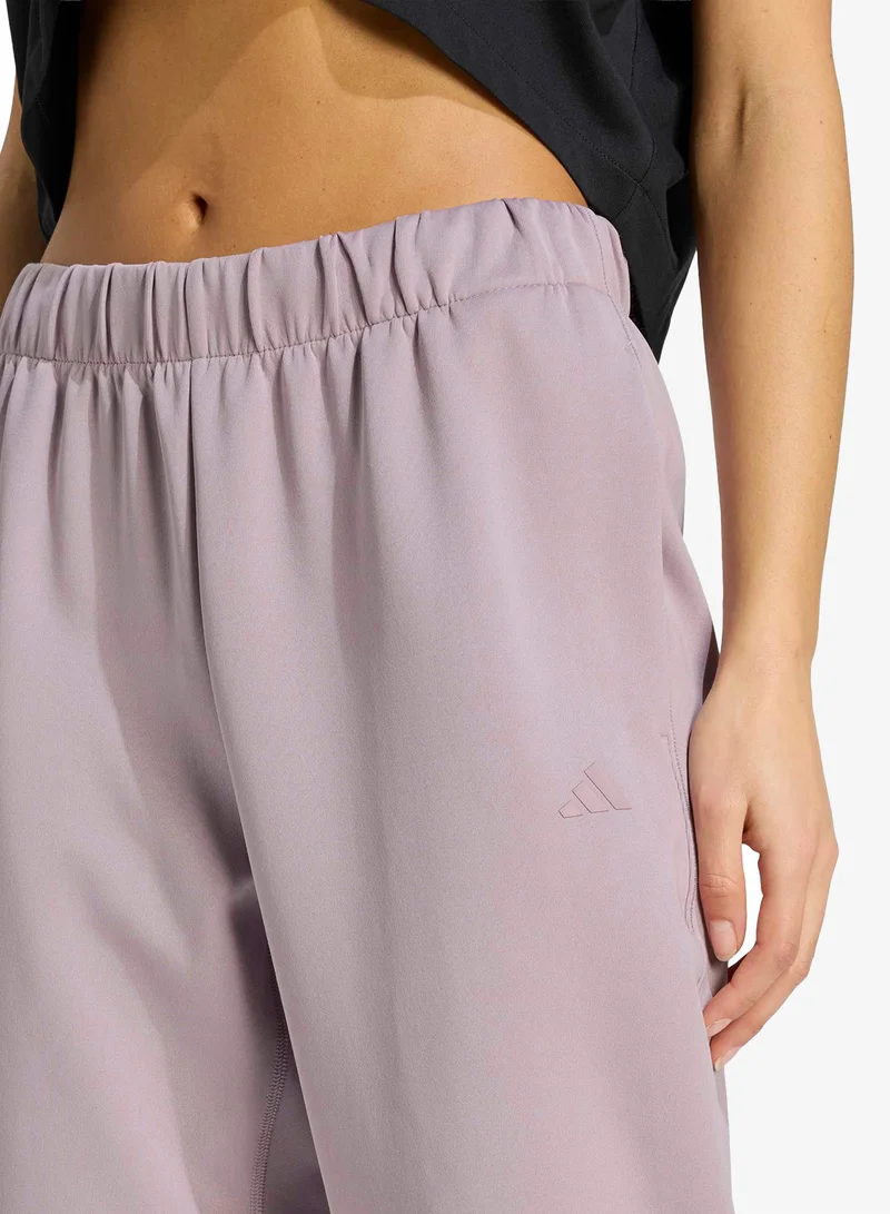 Adidas  Yoga Essentials Pant With Cuffs for Women | Best Price UAE