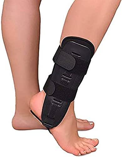 KUDIZE Ankle Stirrup Brace Immobilization Ankle Support, Fracture Support Ankle Support (Black) - Universal - Image 5