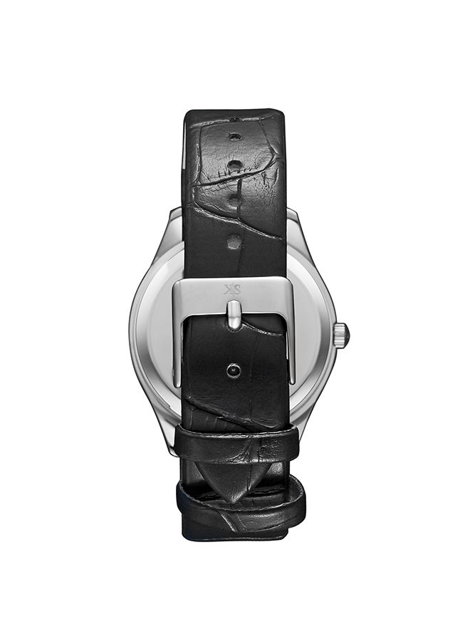 KENNETH SCOTT Women's Analog Round Shape Polyurethane Wrist Watch K23534-SLBS - 36 Mm  - Image 3