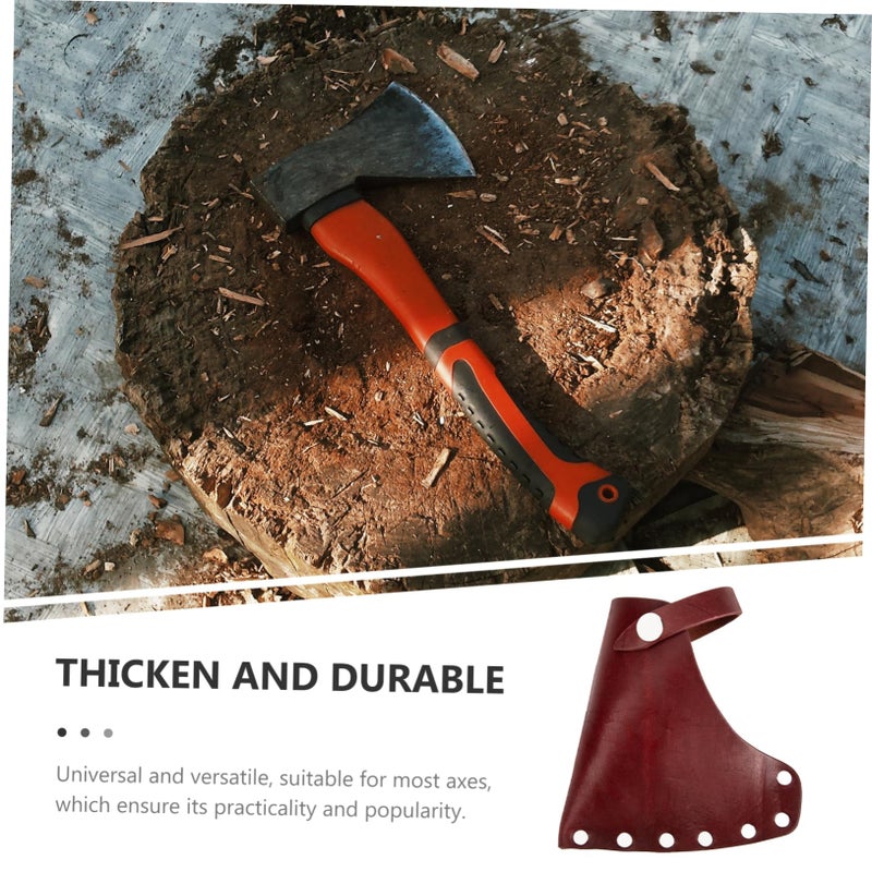 2 Pack Portable Hatchet Cover Sleeve Ax Sheath Belt for Camping Hiking Woodworking - Image 3