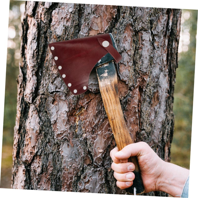 2 Pack Portable Hatchet Cover Sleeve Ax Sheath Belt for Camping Hiking Woodworking - Image 4
