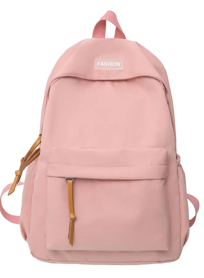 Take Two Take Two Solid Zip Closure Backpack