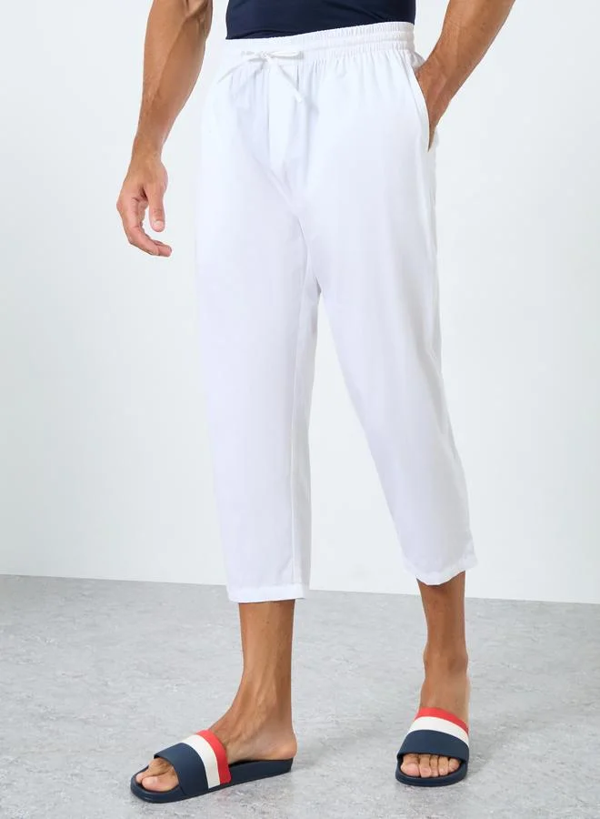 Styli Styli Relaxed Fit Capri Serwal with Side Pocket