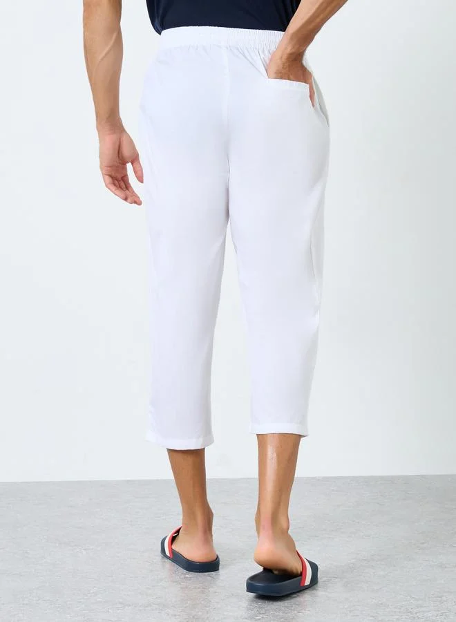 Styli Styli Relaxed Fit Capri Serwal with Side Pocket
