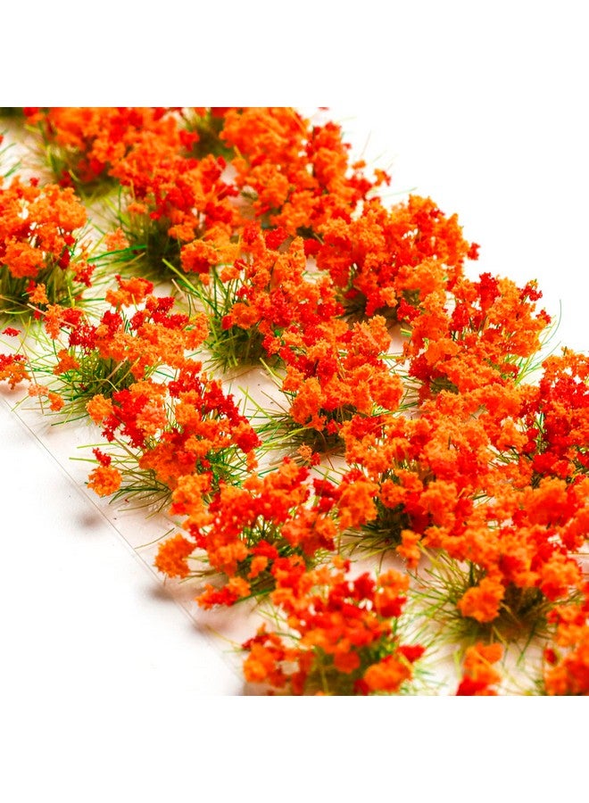 Warmtree 90 Pcs DIY Miniature Colorful Flower Cluster Flower Vegetation Groups Static Grass Tufts for Train Landscape Railroad Scenery Sand Military Layout Model Miniature Bases and Dioramas - Image 4