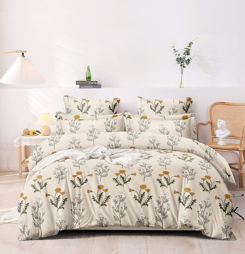homewards Floral Double Bed Comforter Quilts Size 216x230cm