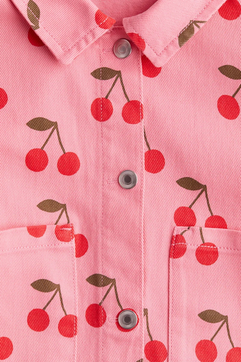 H&M Printed twill jacket