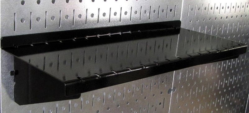 Wall Control 30-WGL-200GVB Galvanized Steel Pegboard Tool Organizer, Galv/Black - Image 2