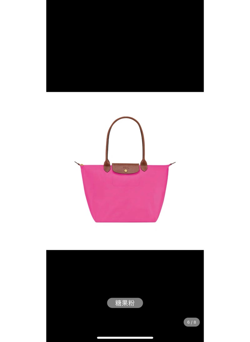 Longchamp Women's Medium Tote Bag, Handbag, Shoulder Bag Claret Classic Style