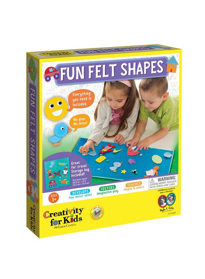 Creativity for Kids لوحة شعري ممتعة للأشكال - صديقة للسفر للأطفال - 100+ قطعة للحرف واللعب التخيلي - Image 1